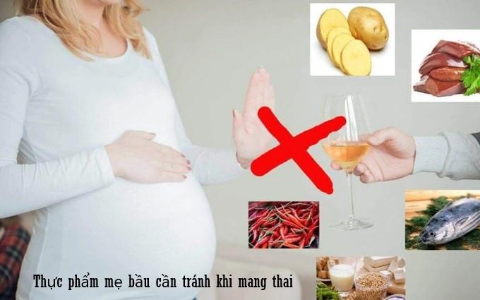 Tốp 10 loại thực phẩm mẹ bầu cần tránh trong thai kỳ