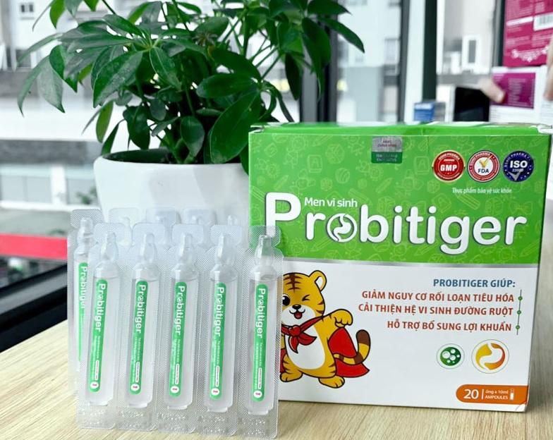 Men vi sinh Probitiger – bổ sung lợi khuẩn đường ruột