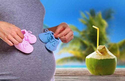 Mẹ bầu nên uống nước dừa từ tuần bao nhiêu là tốt?