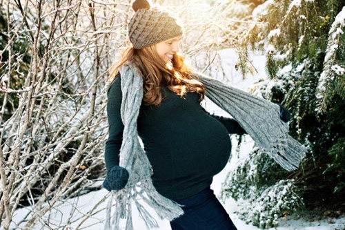 Những lưu ý khi mang thai vào mùa đông