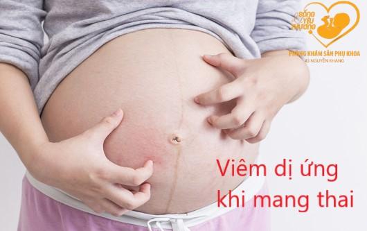Viêm da dị ứng khi mang thai