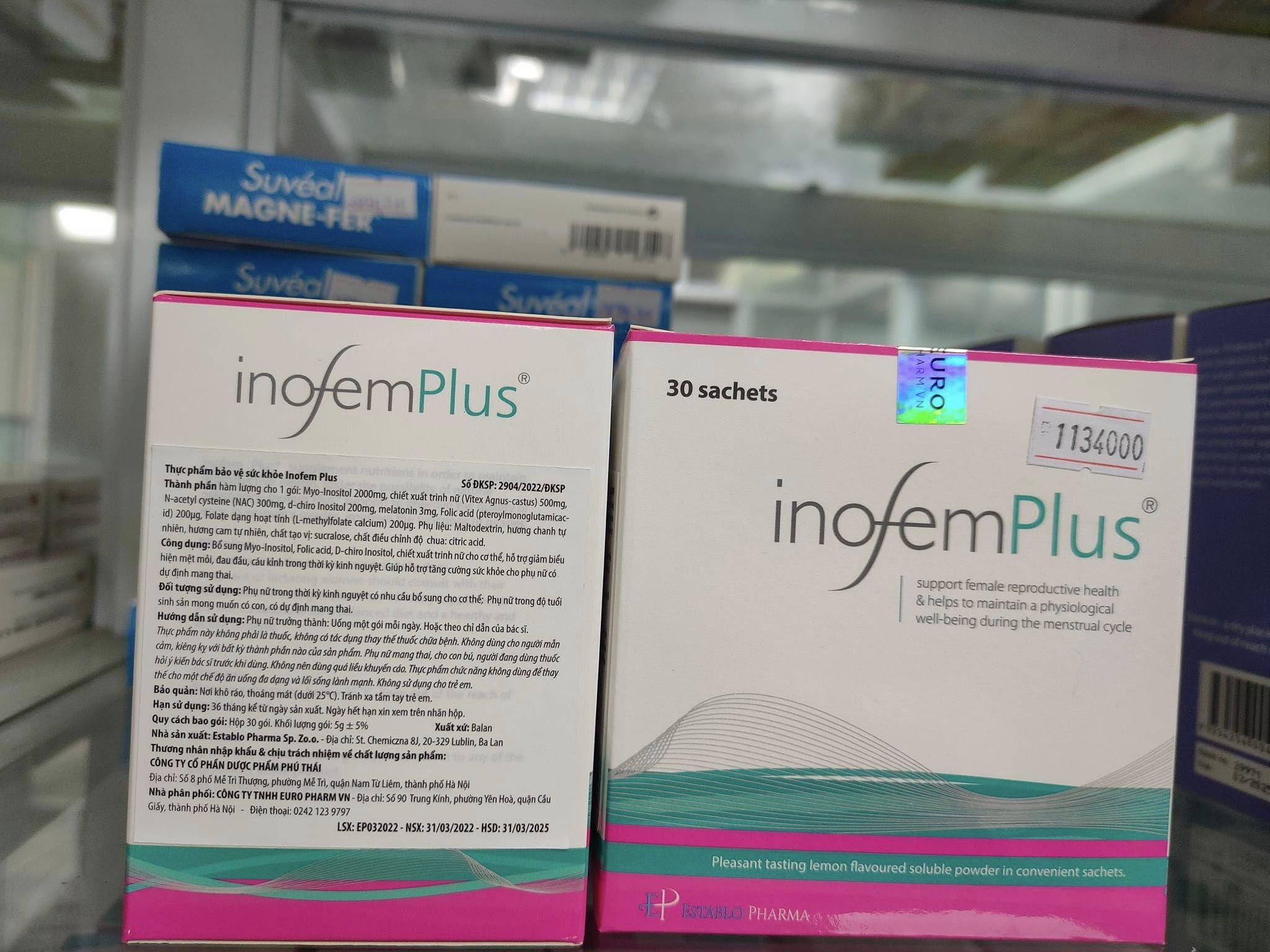 Inofem Plus cải thiện chức năng buồng trứng