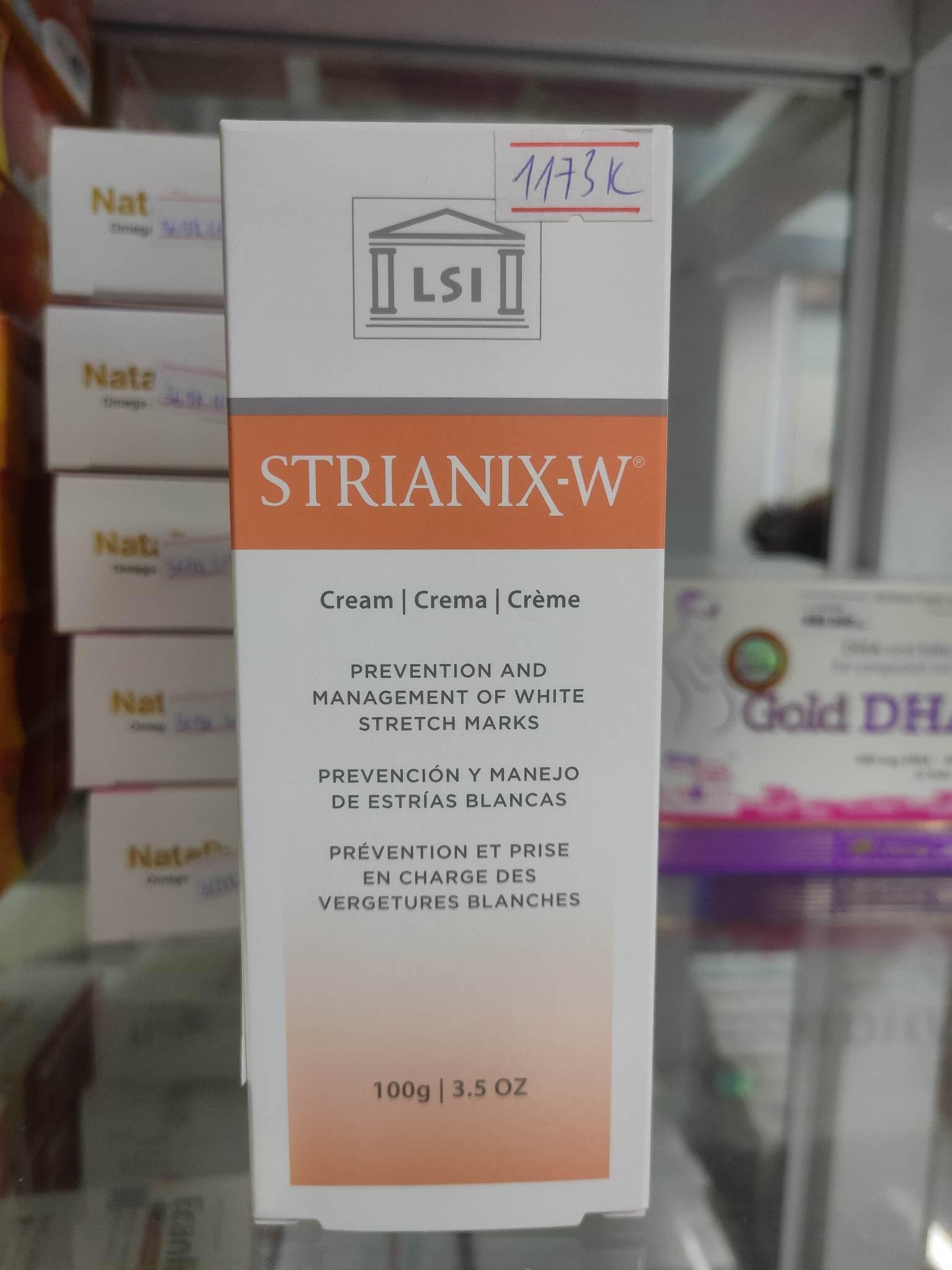 Strianix - W ngăn ngừa và làm mờ rạn trắng
