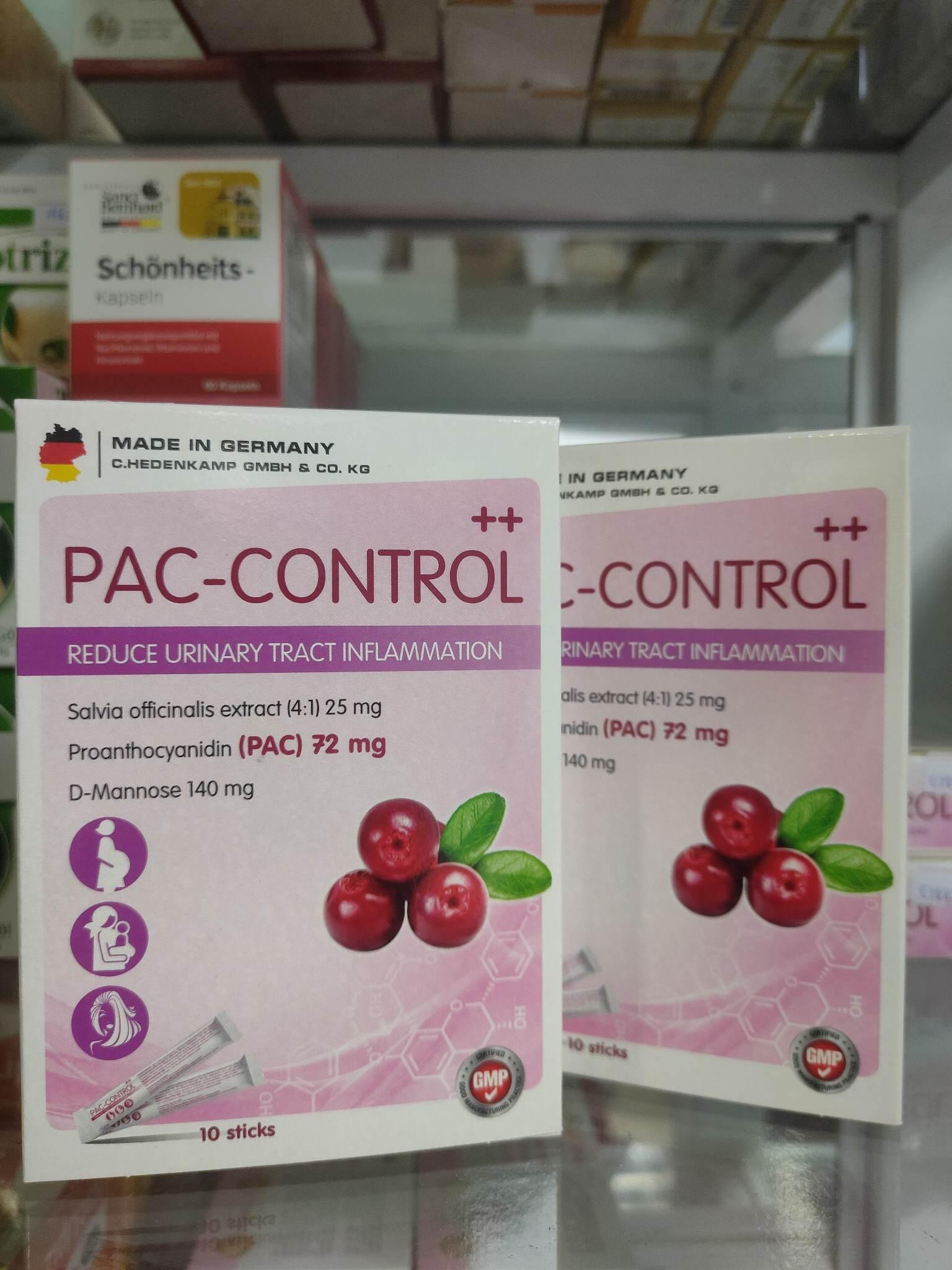 Pac - Control - Hỗ trợ điều trị viêm đường tiết niệu 