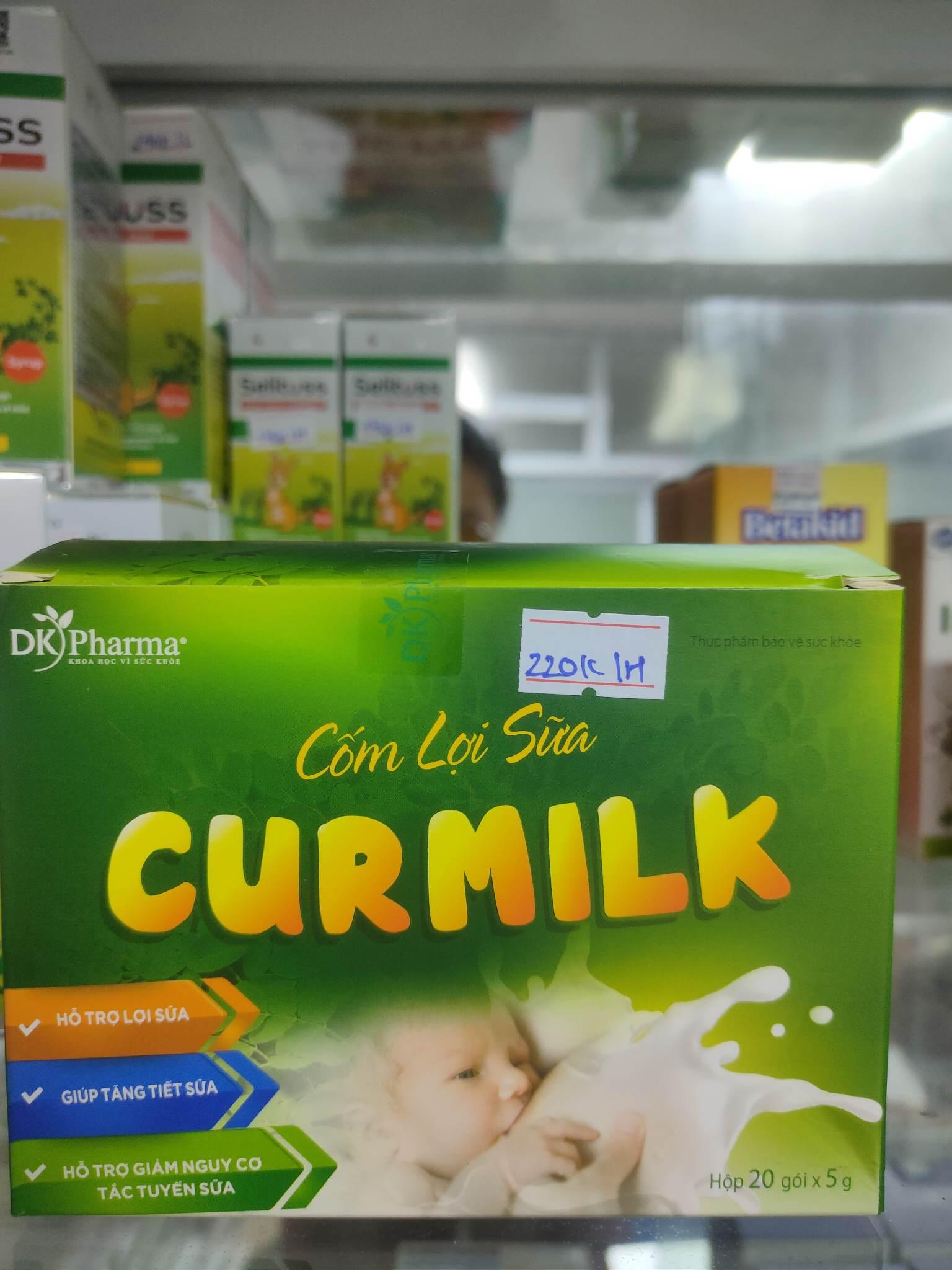 Cốm lợi sữa CURMILK giúp tăng tiết sữa sau sinh