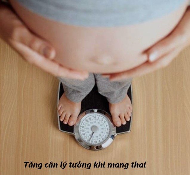 tăng cân khi mang thai