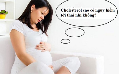 Cholesterol cao có nguy hiểm tới thai nhi không?