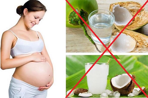 Những trường hợp nào mẹ bầu không nên uống nước dừa
