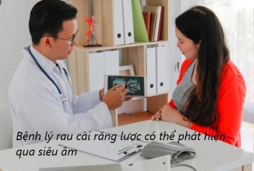 Rau cài răng lược có thể phát hiện được qua siêu âm không ?