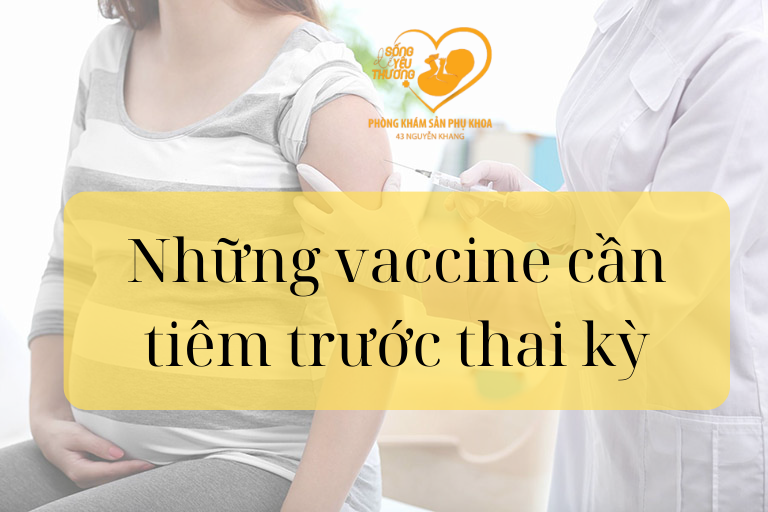 Những vaccine cần tiêm trước khi mang thai 