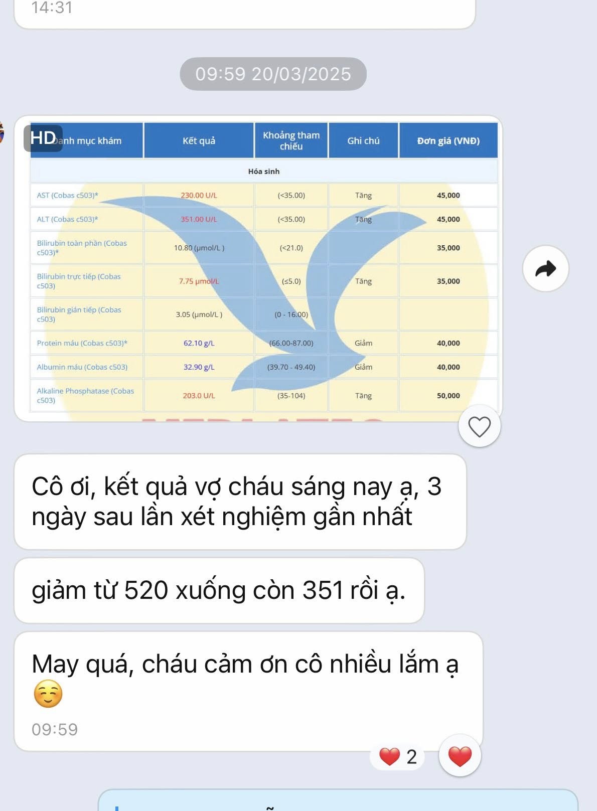 xử trí thai phụ có men gan tăng cao