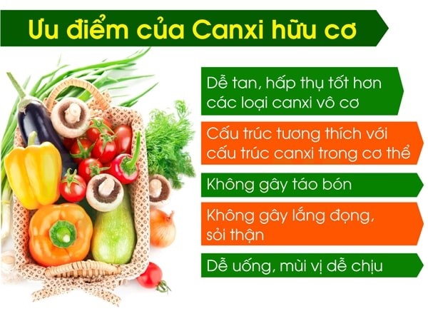 canxi hữu cơ